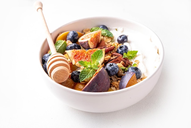 Śniadanie z owocami